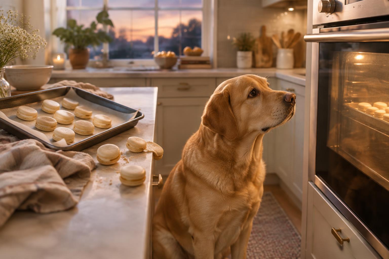 Macarons : mon chien en garde un souvenir d’urgences